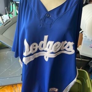 mlb Los Angeles dodgers Nomar Garciaparra jersey size  XL as is condition